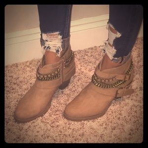 Tan Ankle Boots